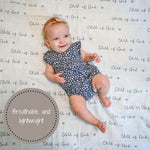 LollyBanks Child of God Baby Muslin Swaddle Blanket - 