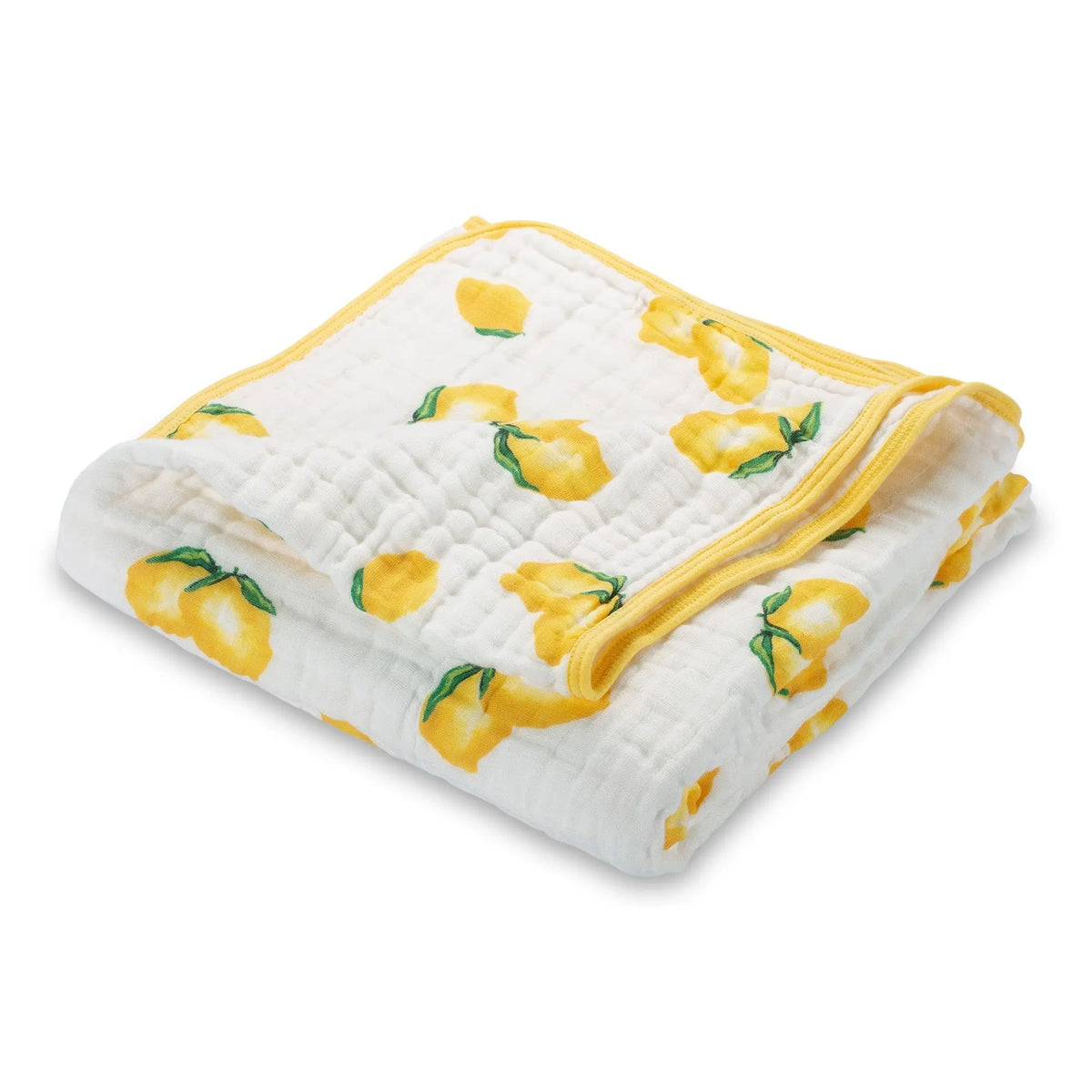 LollyBanks Cotton Muslin Lemon Quilt - 