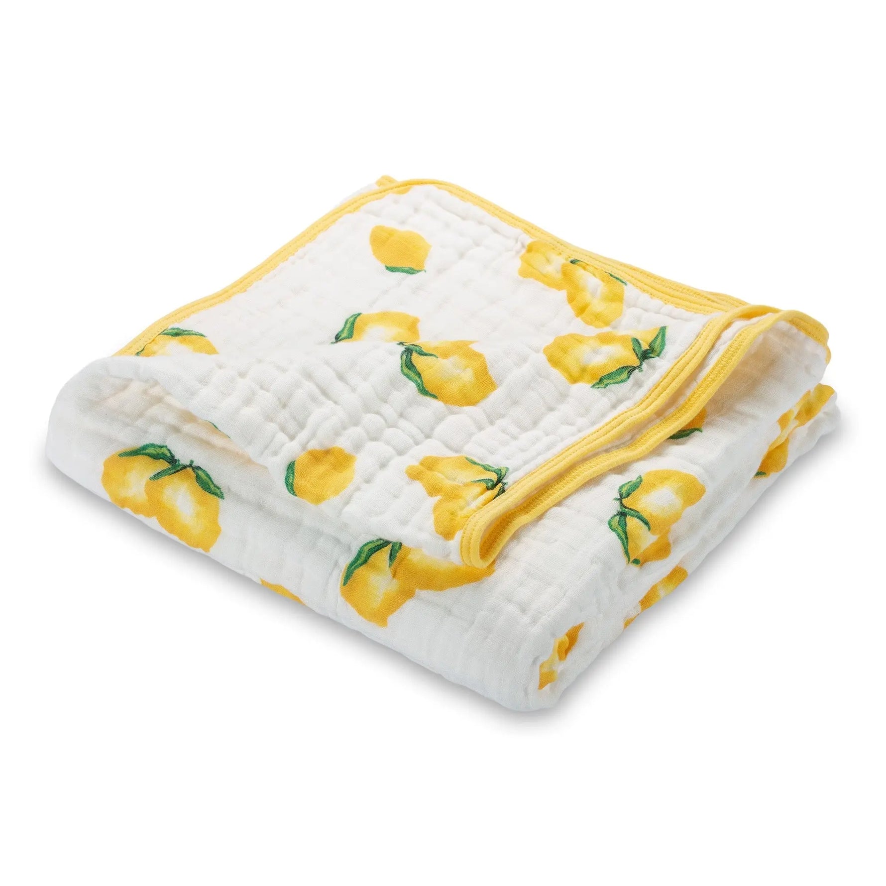 LollyBanks Cotton Muslin Lemon Quilt - 