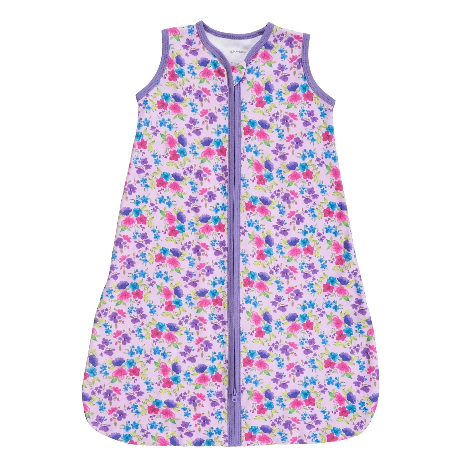 LollyBanks Field of Dreams Baby Sleep Sack, 100% Organic Cotton - 