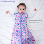 LollyBanks Field of Dreams Baby Sleep Sack, 100% Organic Cotton - 