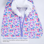 LollyBanks Field of Dreams Baby Sleep Sack, 100% Organic Cotton - 