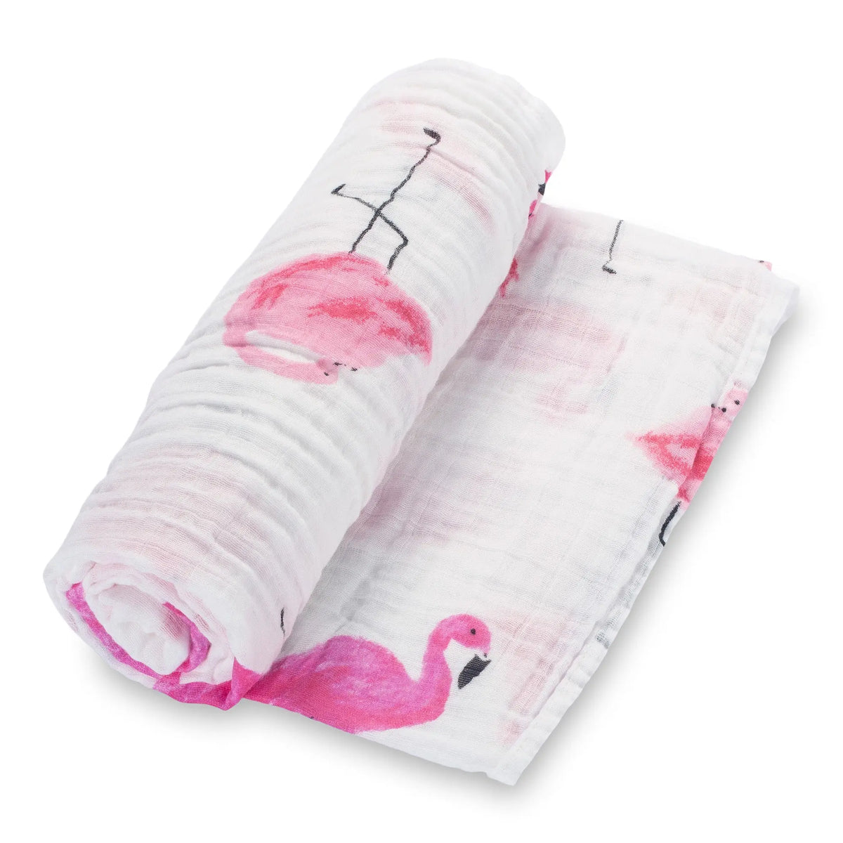 LollyBanks Flamazing Baby Muslin Swaddle Blanket - 