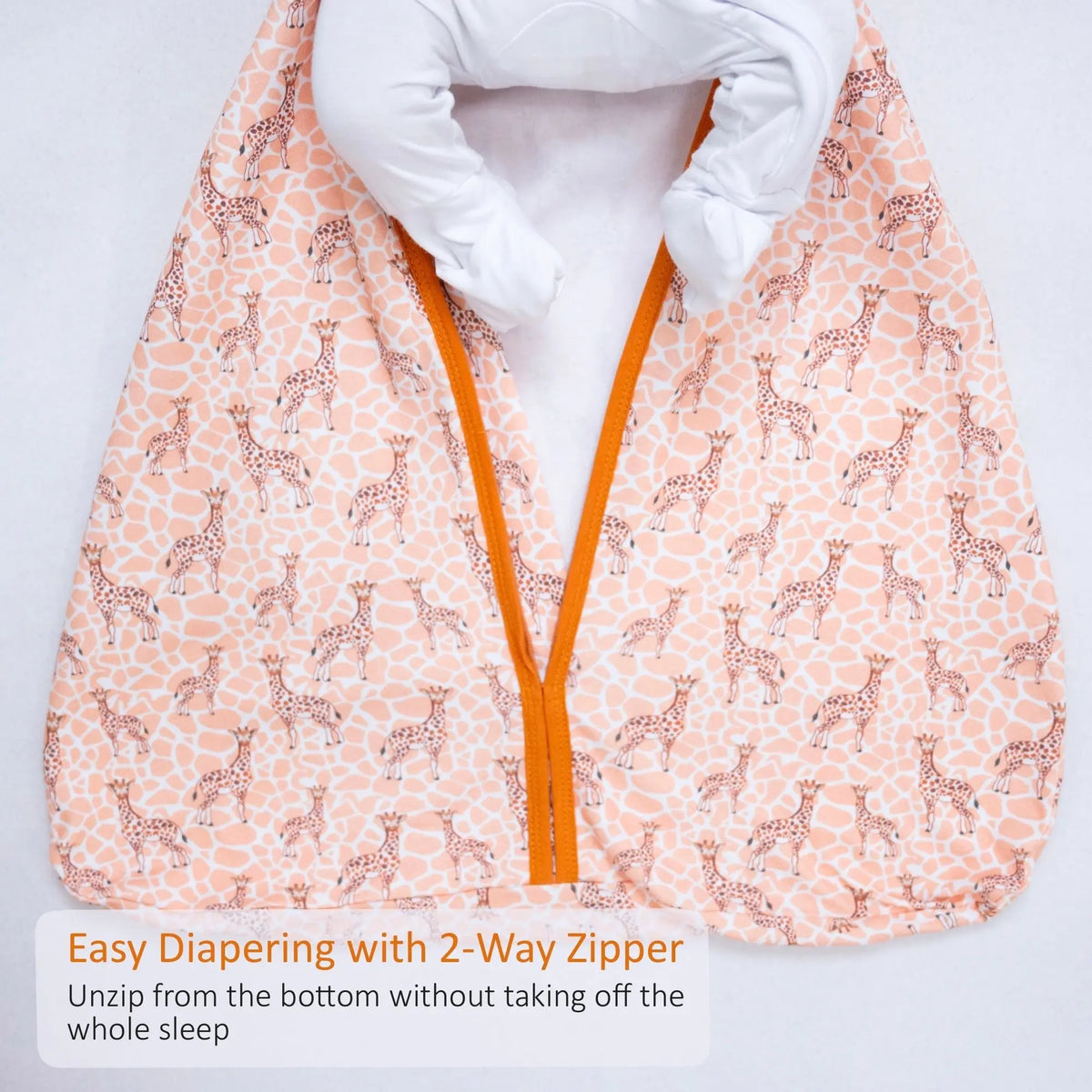 LollyBanks Gentle Giant Baby Sleep Sack, 100% Organic Cotton - 