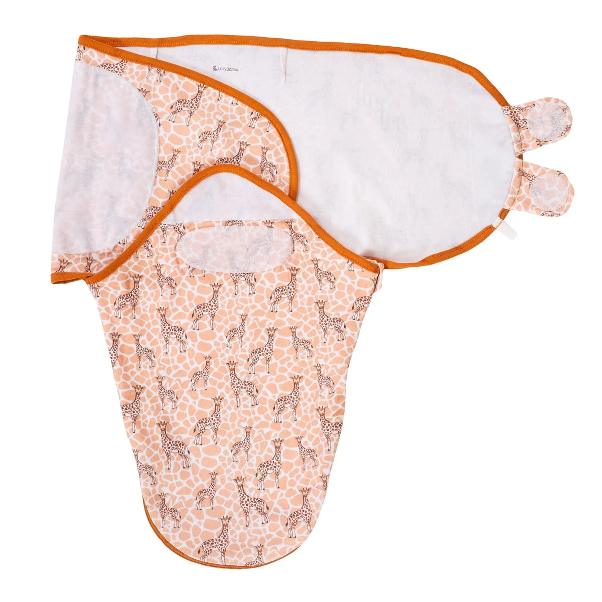 LollyBanks Gentle Giant Baby Sleep Swaddle 100% Organic Cotton - 