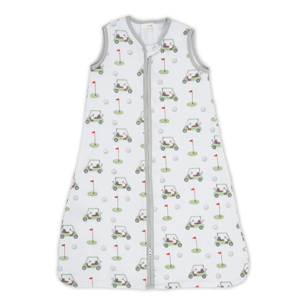 LollyBanks Golf A Round Baby Sleep Sack, 100% Organic Cotton - 