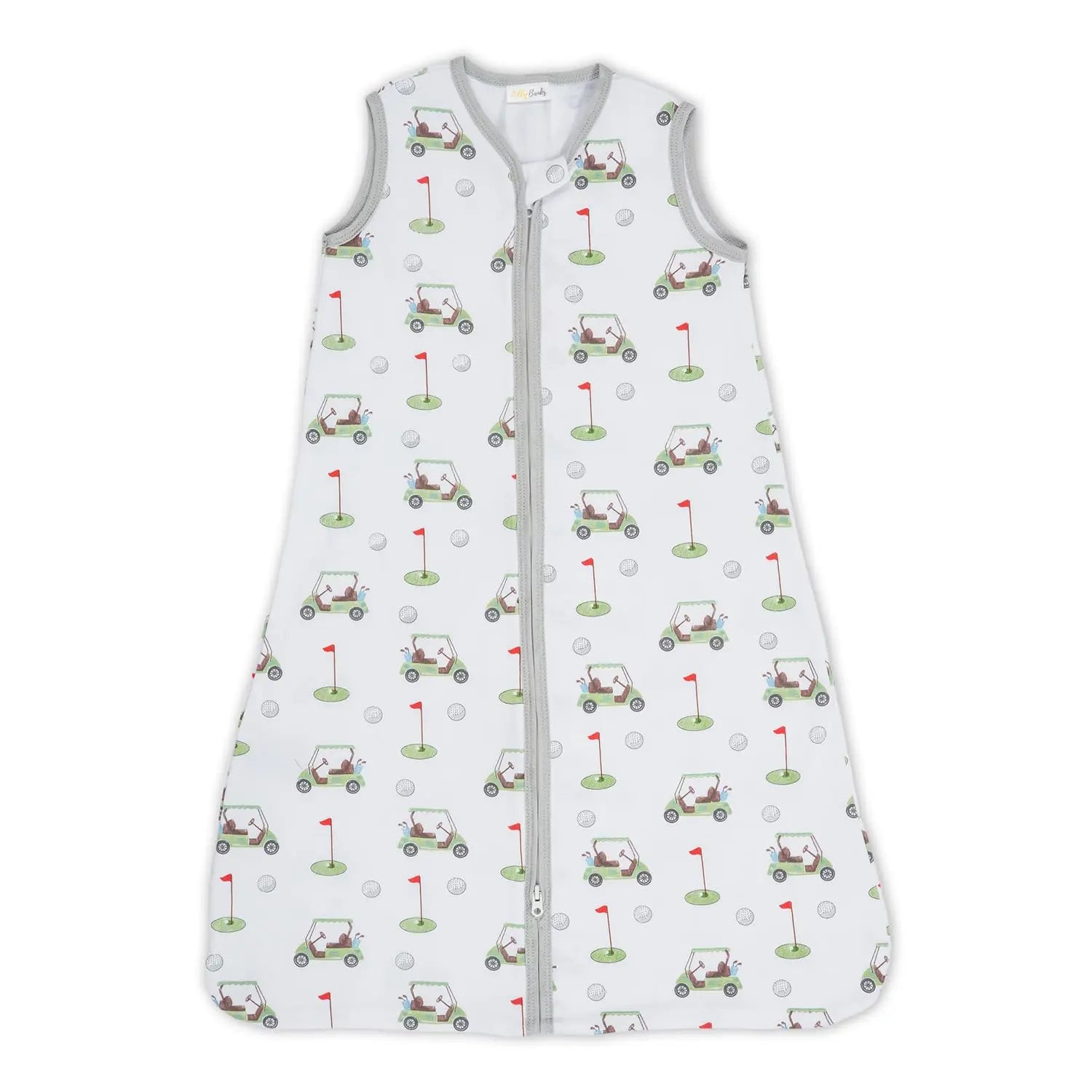 LollyBanks Golf A Round Baby Sleep Sack, 100% Organic Cotton - 