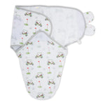 LollyBanks Golf A Round Baby Sleep Swaddle 100% Organic Cotton - 