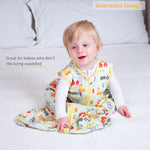 LollyBanks Little Farmer Baby Sleep Sack, 100% Organic Cotton - 