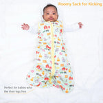 LollyBanks Little Farmer Baby Sleep Sack, 100% Organic Cotton - 