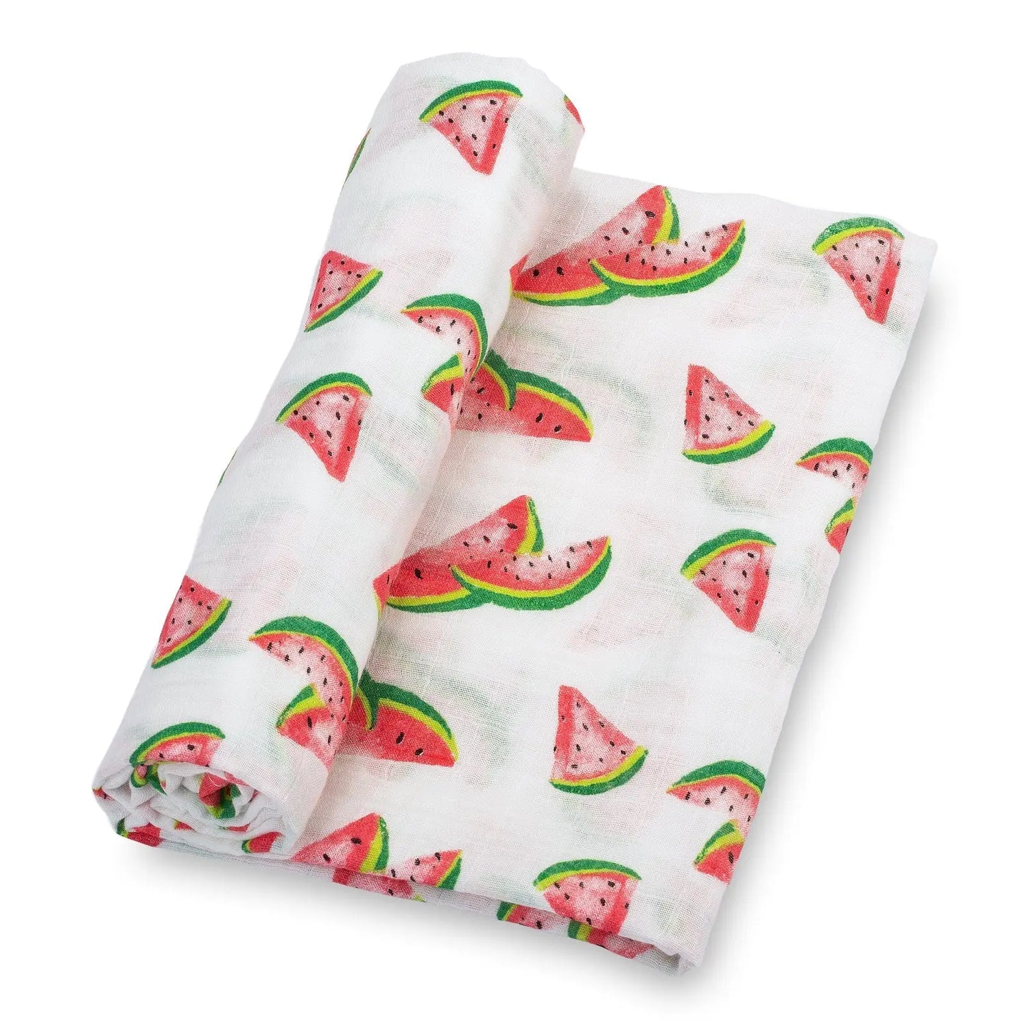 LollyBanks One In A Melon Baby Muslin Swaddle Blanket - 