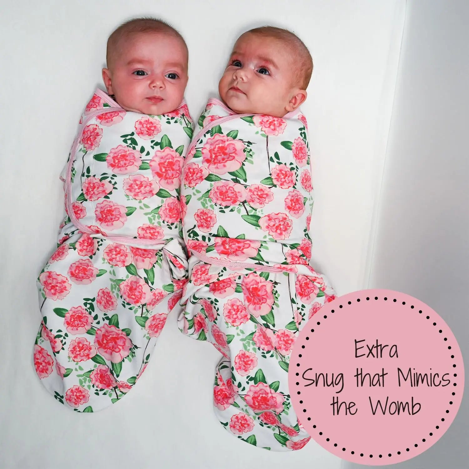 LollyBanks Live Life In Full Bloom Organic Baby Sleep Swaddle - 