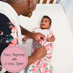 LollyBanks Live Life in Full Bloom Baby Sleep Sack, 100% Organic Cotton - 
