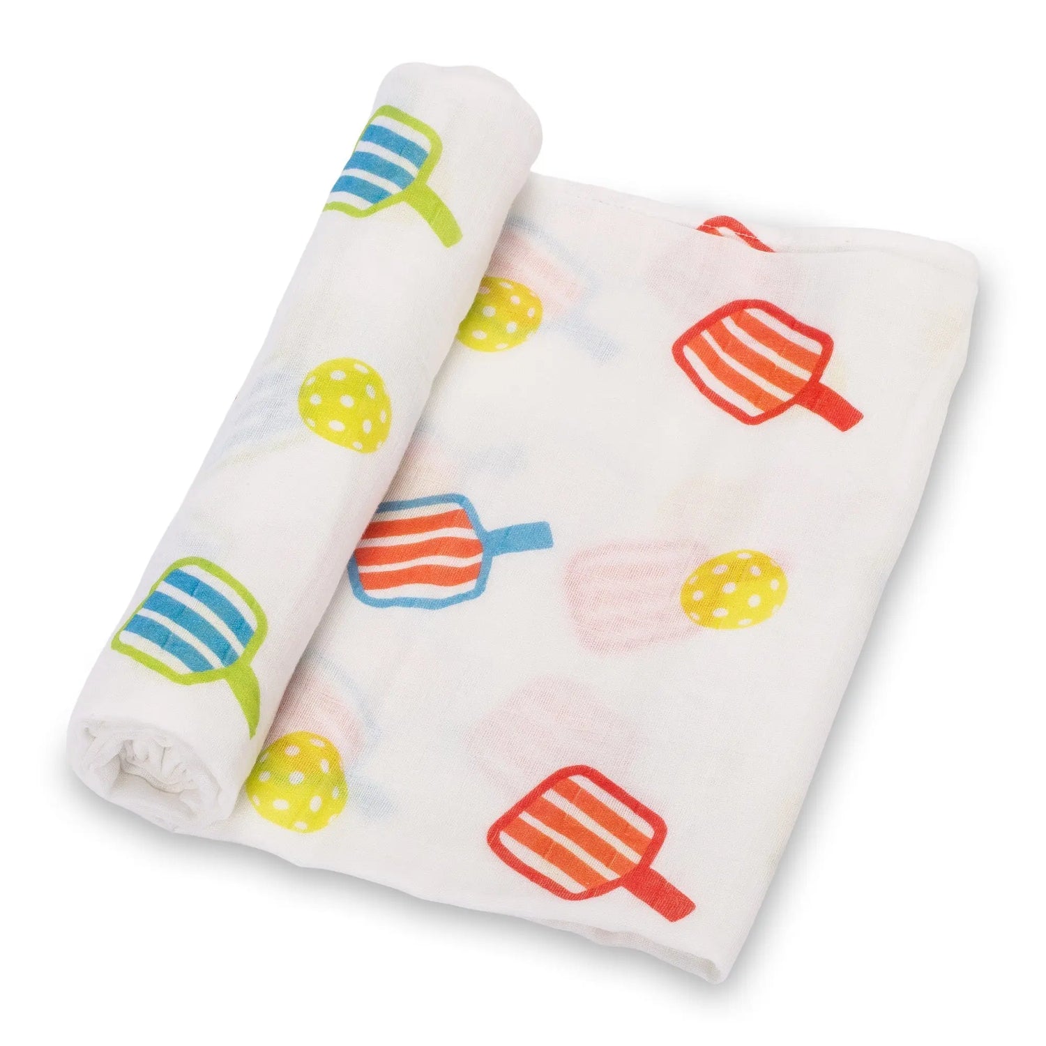 LollyBanks I Can't, I Have Pickleball Swaddle Blanket - 