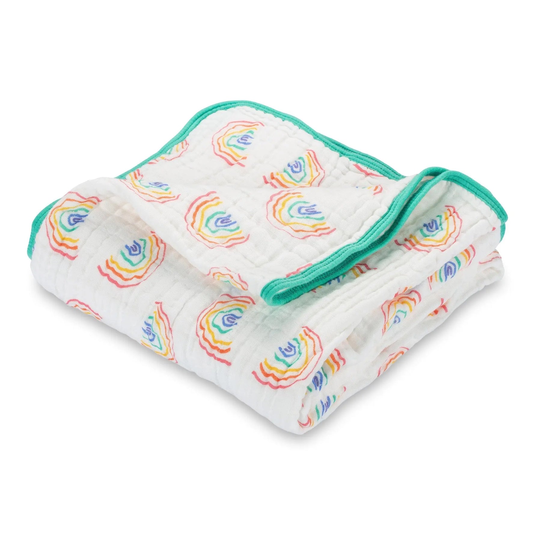 LollyBanks Somewhere Over The Rainbow Muslin Quilt - 