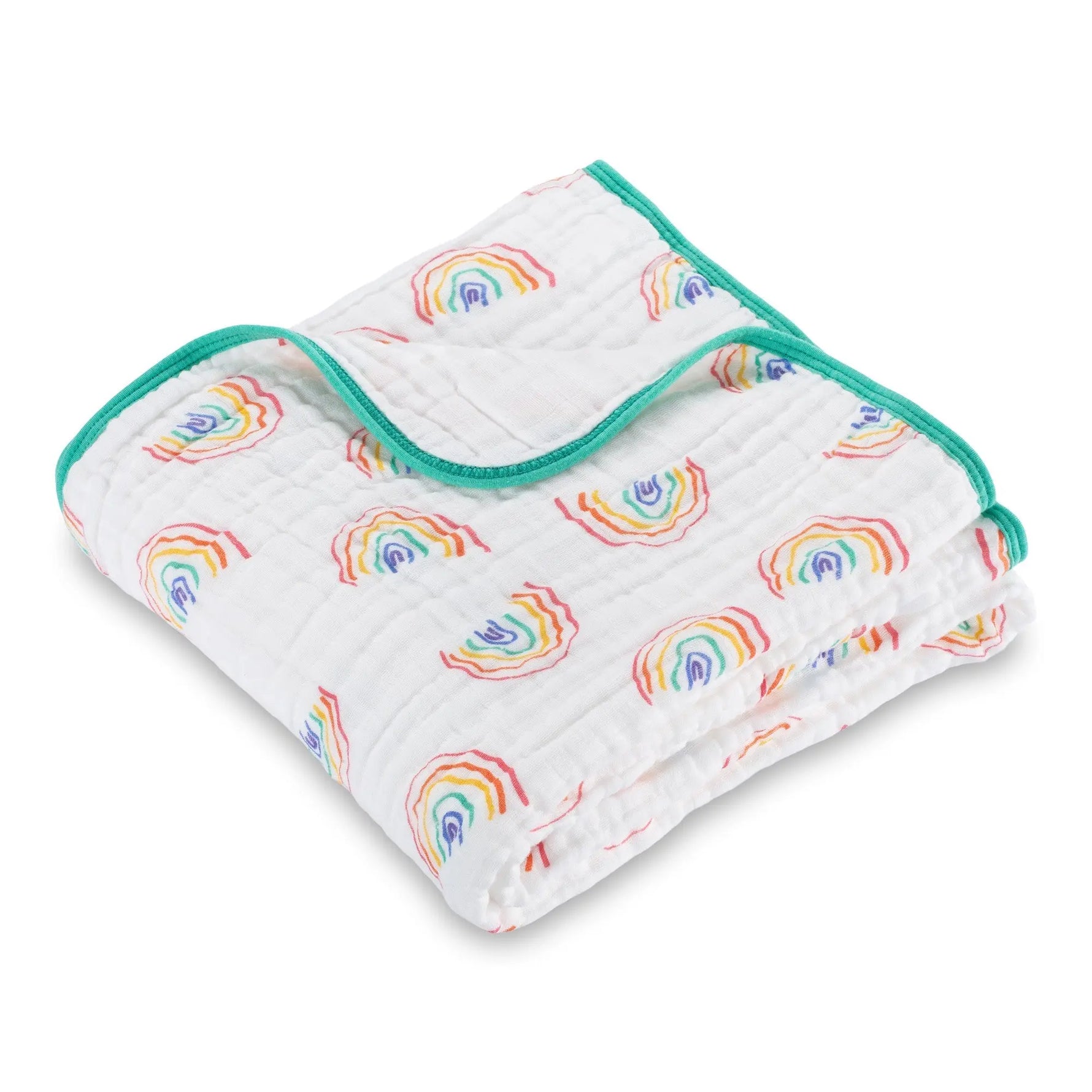 LollyBanks Somewhere Over The Rainbow Muslin Quilt - 