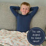 LollyBanks Somewhere Over The Rainbow Muslin Quilt - 