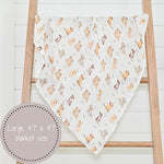 LollyBanks Woof Woof Baby Muslin Swaddle Blanket - 