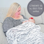 LollyBanks You Are My Sunshine Baby Muslin Swaddle Blanket - 