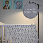 LollyBanks You Are My Sunshine Baby Muslin Swaddle Blanket - 