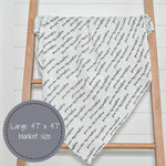 LollyBanks You Are My Sunshine Baby Muslin Swaddle Blanket - 