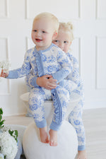 Bamboo Zipper One Piece Pajama - A Peony For Your by LollyBanks