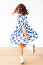 Lone Star 3/4 Sleeve Ruffle Twirl Dress For Girls Collection Mila & Rose ® Everetts Place: Online Boutique