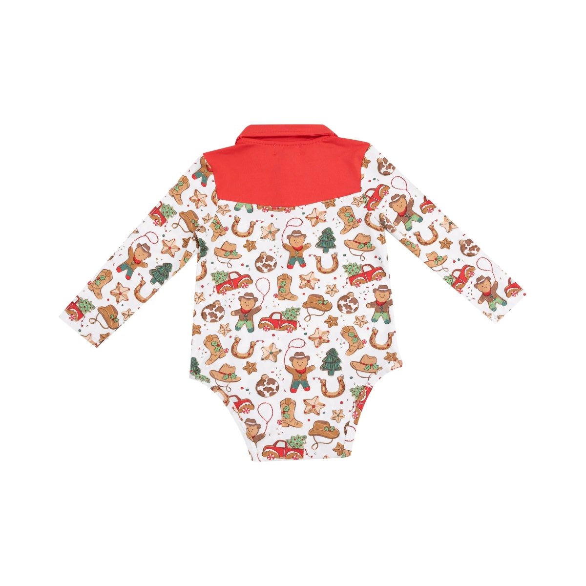 Long Sleeve Cowboy Bodysuit Angel Dear Everetts Place Boutique