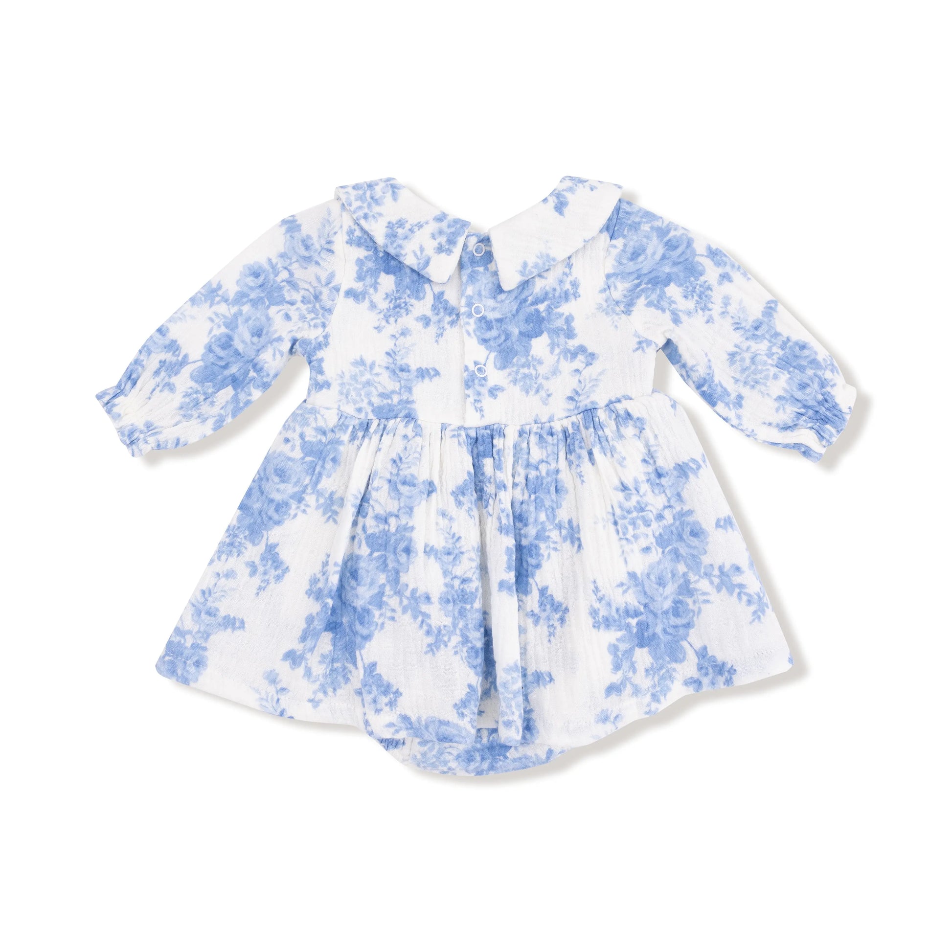 Angel Dear Long Sleeve Peter Pan Collar Bubble Dress With Skirt - Apparel & Accessories > Clothing > Baby & Toddler Clothing > Baby One-Pieces 668