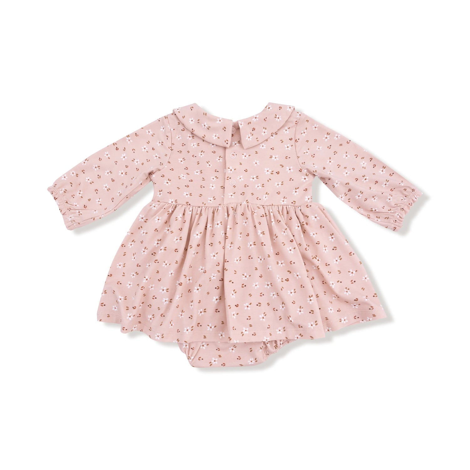 Angel Dear Long Sleeve Peter Pan Collar Bubble Dress With Skirt - Apparel & Accessories > Clothing > Baby & Toddler Clothing > Baby One-Pieces 668