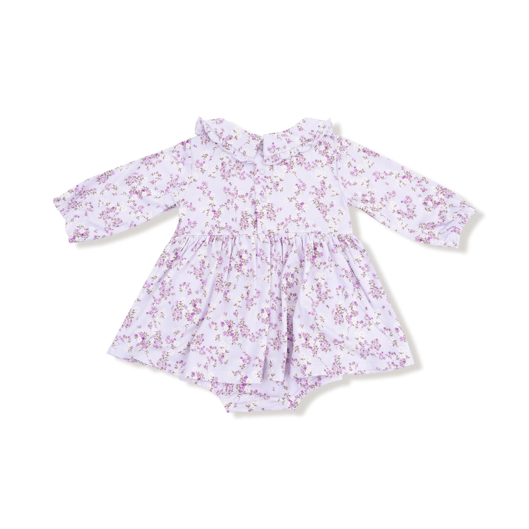 Angel Dear Long Sleeve Peter Pan Ruffle Collar Bubble Skirt Set - Apparel & Accessories > Clothing > Baby & Toddler Clothing > Baby One-Pieces 613