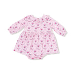 Angel Dear Long Sleeve Peter Pan Ruffle Collar Bubble Skirt Set - Apparel & Accessories > Clothing > Baby & Toddler Clothing > Baby One-Pieces 613