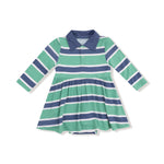 Angel Dear Long Sleeve Polo Bodysuit Dress for Kids in Soft Viscose from Bamboo - Apparel & Accessories > Clothing > Baby & Toddler Clothing > Baby & Toddler Dresses 620