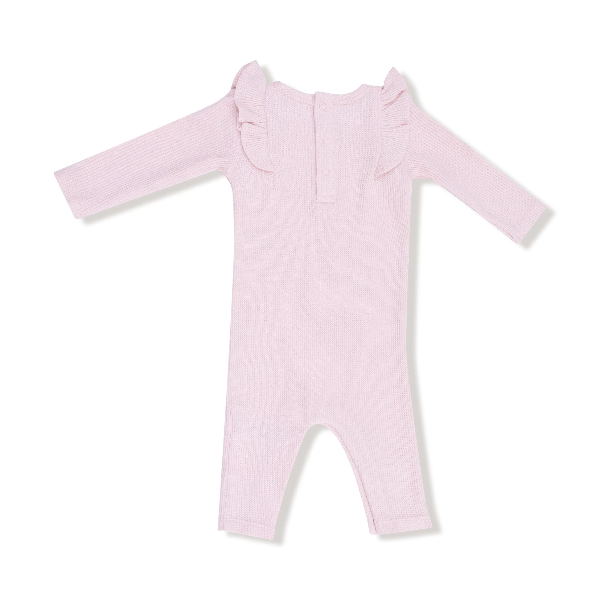 Long Sleeve Ruffle Romper for Cozy Cuddles and Warmth Angel Dear Everetts Place: Online Boutique