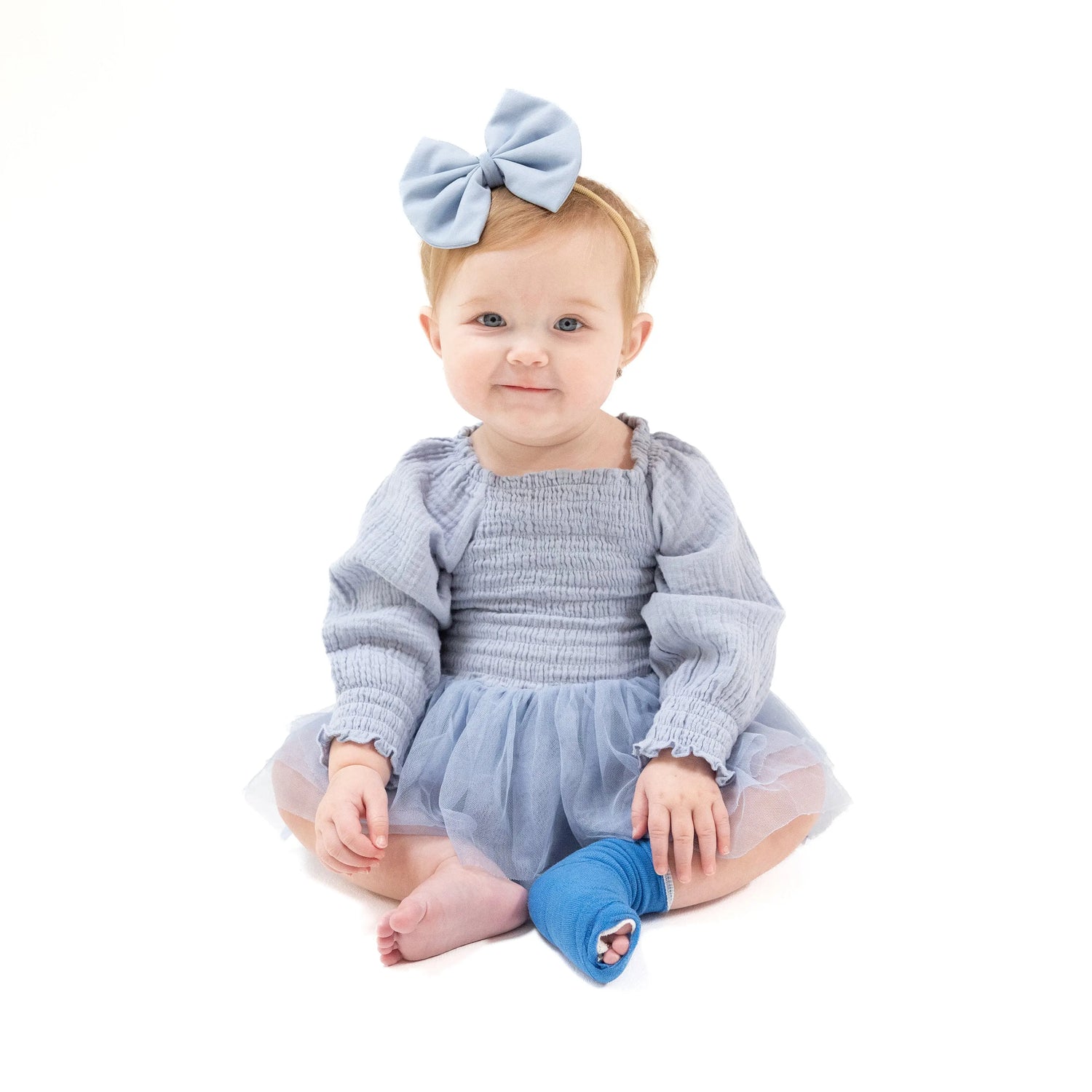 Angel Dear Long Sleeve Smocked Bubble With Tutu Romper For Baby - Apparel & Accessories > Clothing > Baby & Toddler Clothing > Baby One-Pieces 627