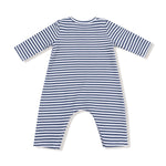 Angel Dear Long Sleeve Snap Shoulder Romper With Lil Bro Applique - Apparel & Accessories > Clothing > Baby & Toddler Clothing > Baby One-Pieces 956