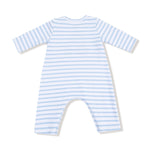 Angel Dear Long Sleeve Snap Shoulder Romper With Tractor Applique - Apparel & Accessories > Clothing > Baby & Toddler Clothing > Baby One-Pieces 956