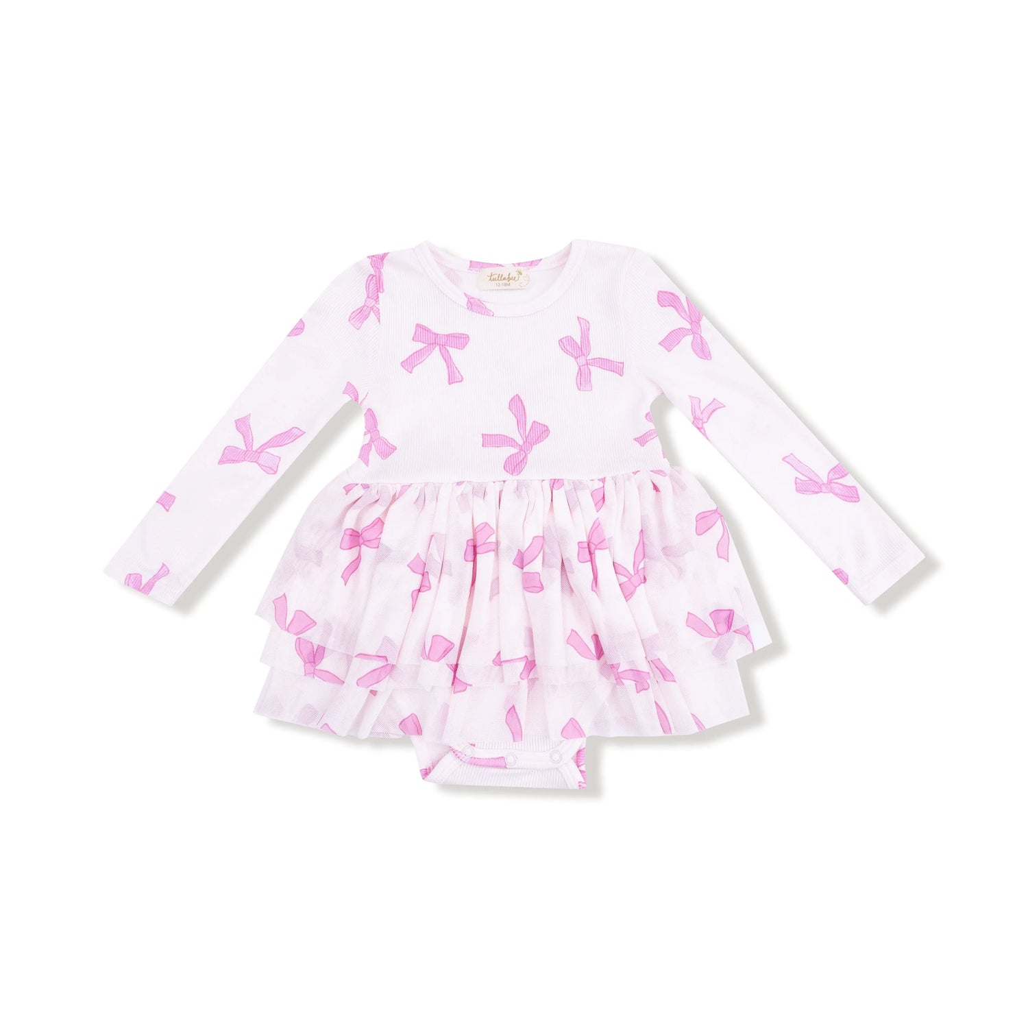 Angel Dear Long Sleeve Tutu Bodysuit Dress For Babies And Toddlers - Apparel & Accessories > Clothing > Baby & Toddler Clothing > Baby One-Pieces 593