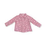 Angel Dear Long Sleeve Western Pearl Snap Shirt Organic Cotton Muslin - Apparel & Accessories > Clothing > Baby & Toddler Clothing > Baby & Toddler Tops 915