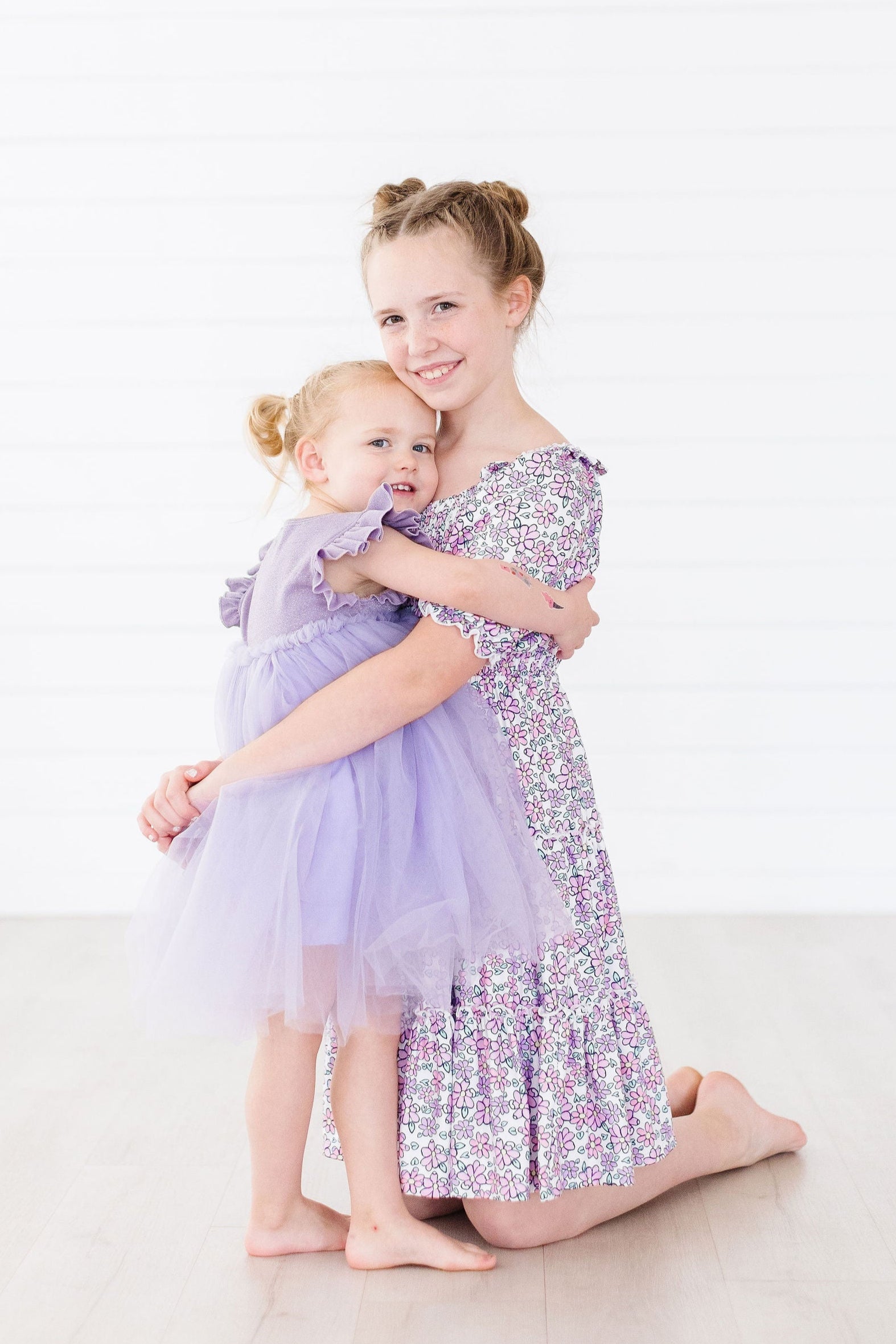 Lovely Lavender Smocked Ruffle Dress Mila Rose for Girls Mila & Rose ® Everetts Place: Online Boutique