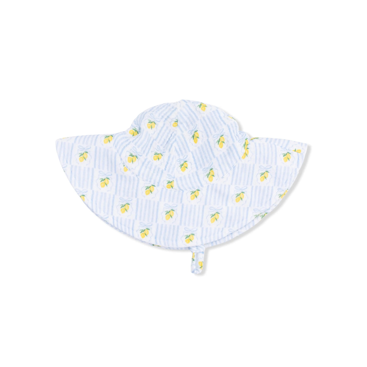 Lovely Lemons - Ric Rac Ruffle Sunsuit & Sun Hat Angel Dear 