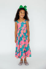 Mila & Rose ® Luau Floral Ruffle Maxi Dress - Everetts Place Boutique - 