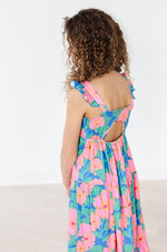 Mila & Rose ® Luau Floral Ruffle Maxi Dress - Everetts Place Boutique - 