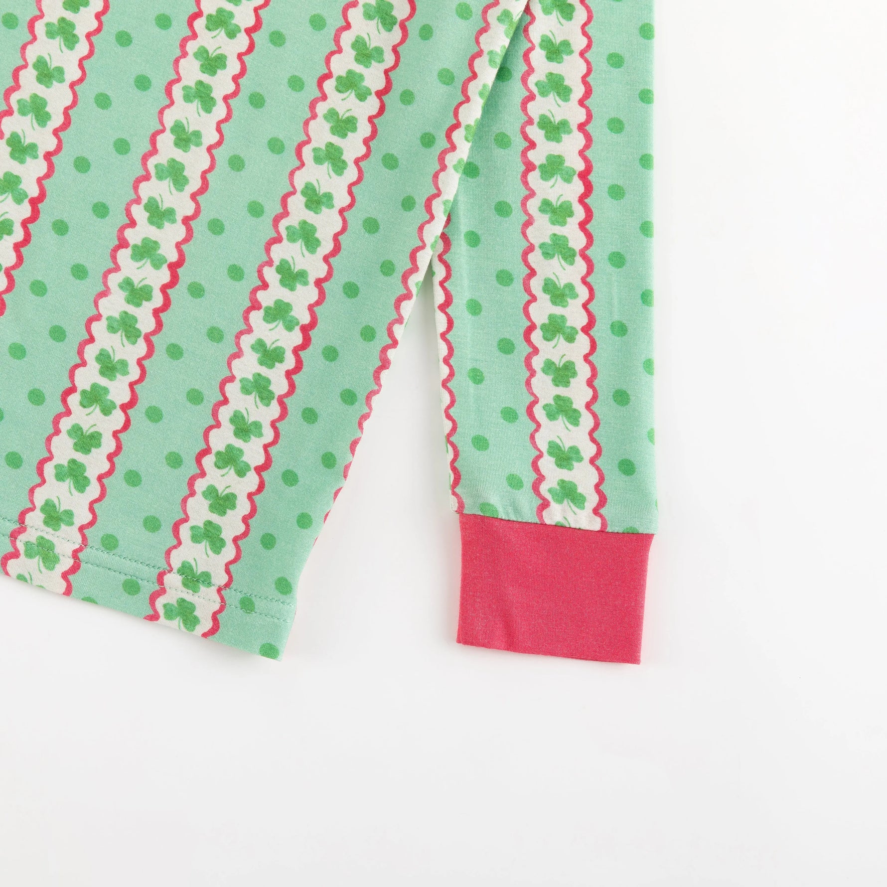 Dreamlet Dreamlet Lucky Clovers Two Piece Set Soft Breathable Outfit - Apparel & Accessories > Clothing > Baby & Toddler Clothing > Baby & Toddler Sleepwear Two Piece PJs