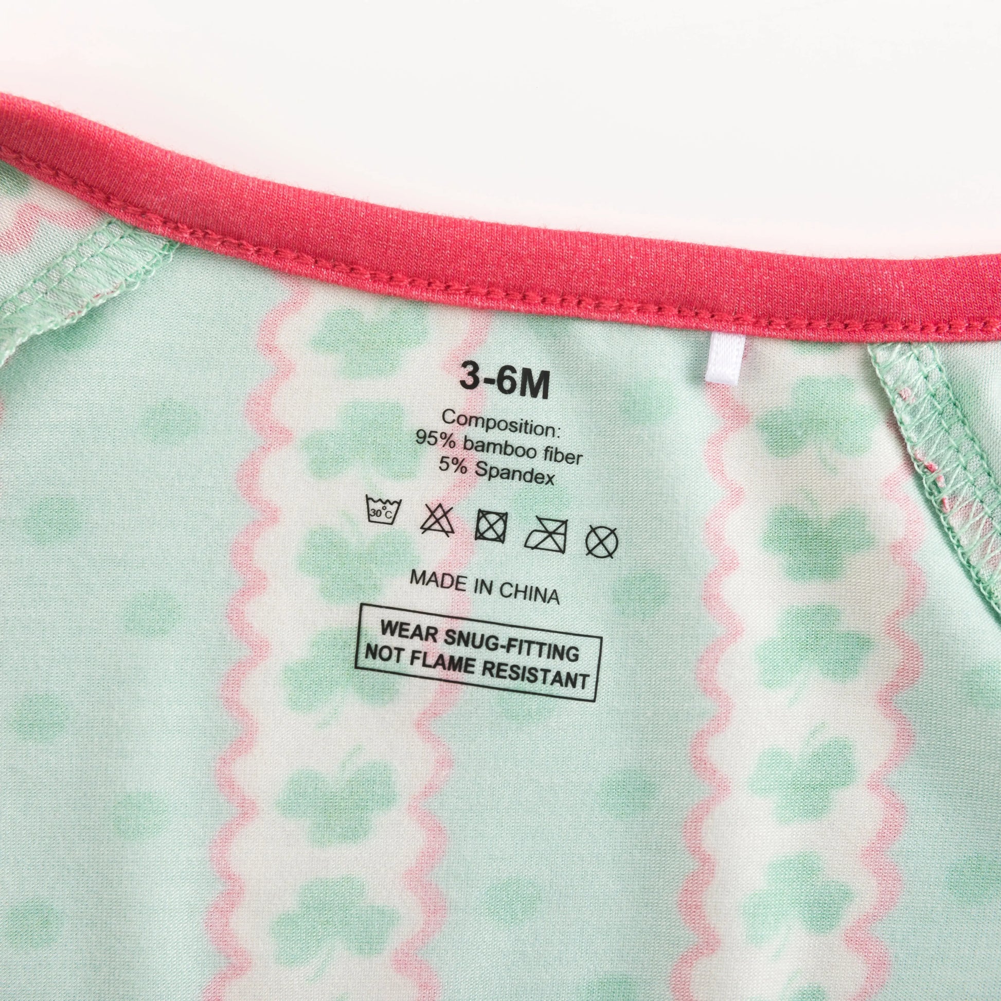 Lucky Clovers (Convertible Zip Footies) Dreamlet Everetts Place: Online Boutique