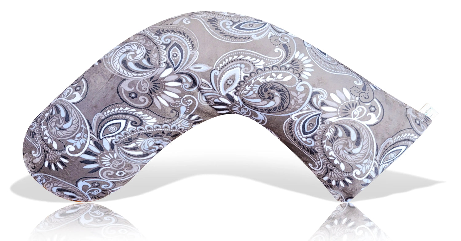 Luna Lullaby Luna Lullaby Award Winning Nursing Pillow Taupe Paisley - Baby & Toddler > Nursing & Feeding > Nursing Pillows Luna Lullaby Nursing Pillow