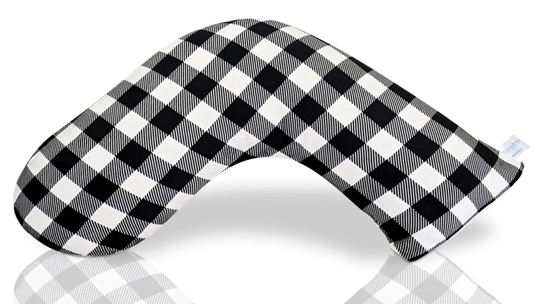 Luna Lullaby Luna Lullaby Nursing Pillow Black And White Buffalo Check - Baby & Toddler > Nursing & Feeding > Nursing Pillows Luna Lullaby Nursing Pillow