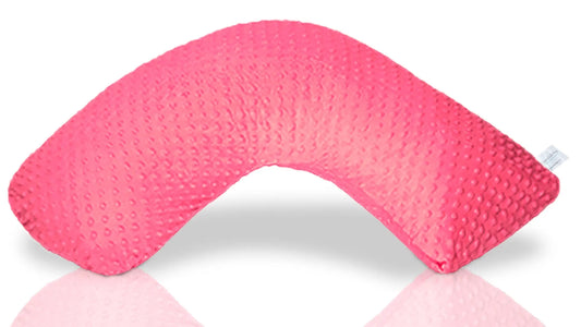 Luna Lullaby Nursing Pillow Cover Fuchsia Dot Minky Luna Lullaby Everetts Place: Online Boutique