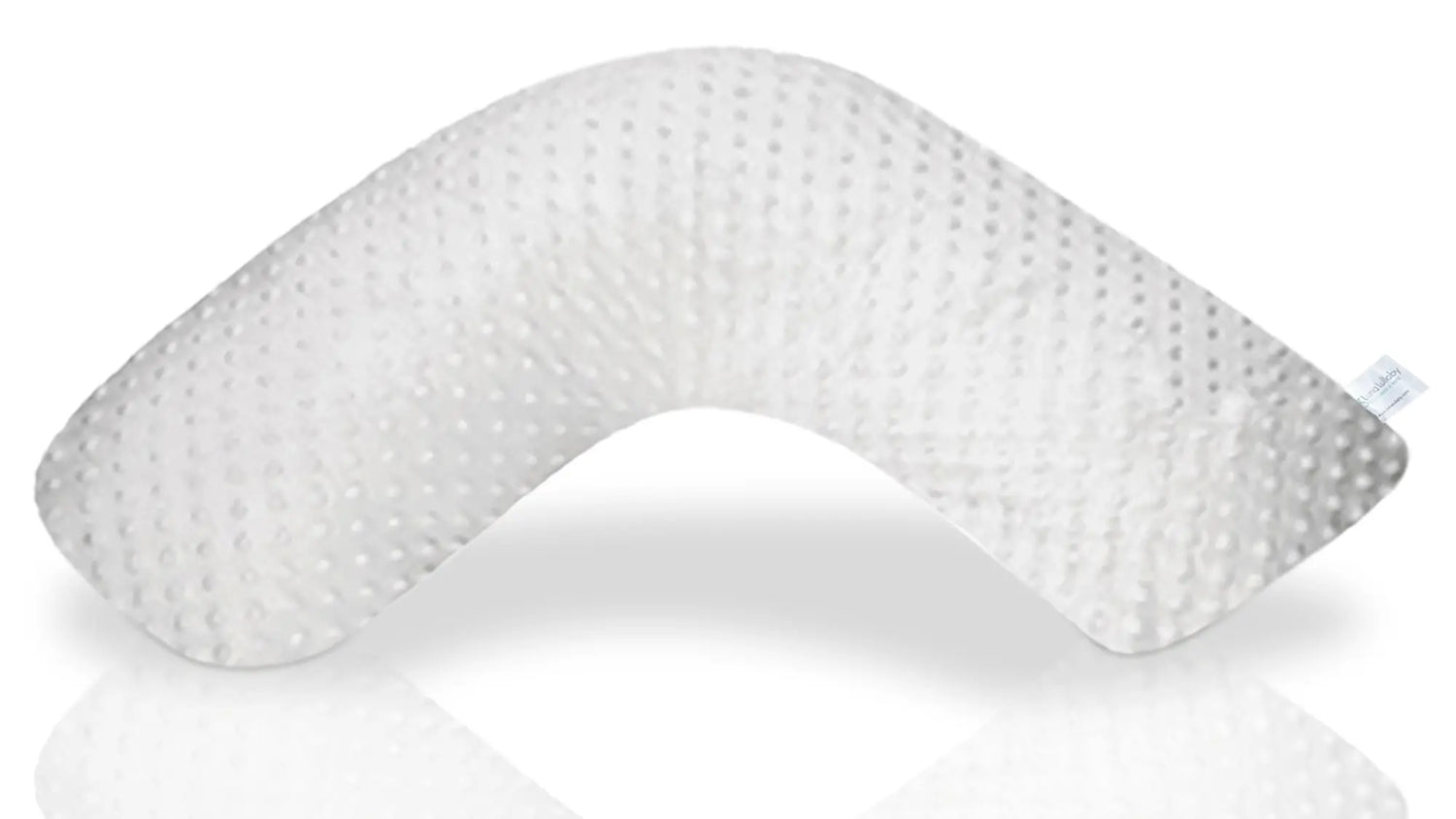 Luna Lullaby Luna Lullaby Nursing Pillow Cover White Dot Plush Minky - Baby & Toddler > Nursing & Feeding > Nursing Pillow Covers Luna Lullaby Nursing Pillow Covers