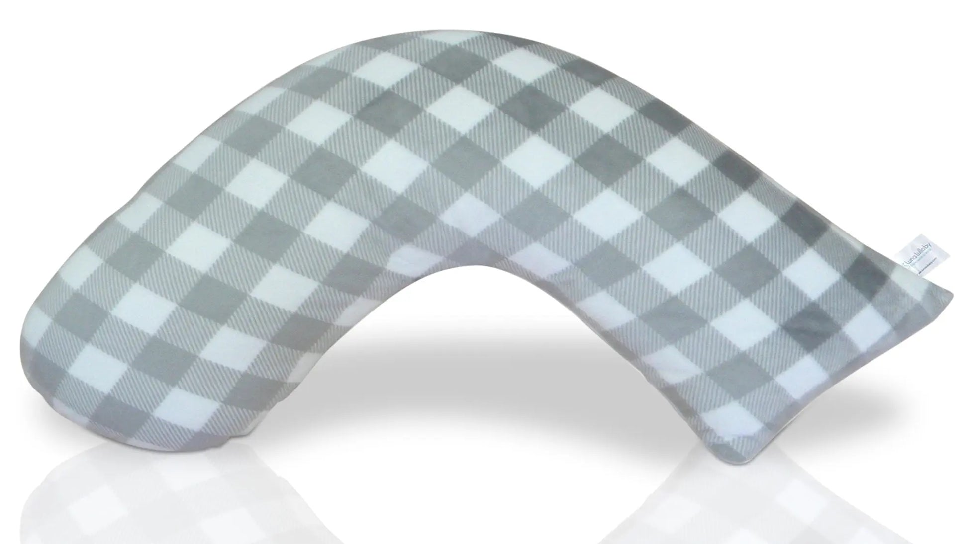 Luna Lullaby Luna Lullaby Nursing Pillow Grey And White Buffalo Check - Baby & Toddler > Nursing & Feeding > Nursing Pillows Luna Lullaby Nursing Pillow